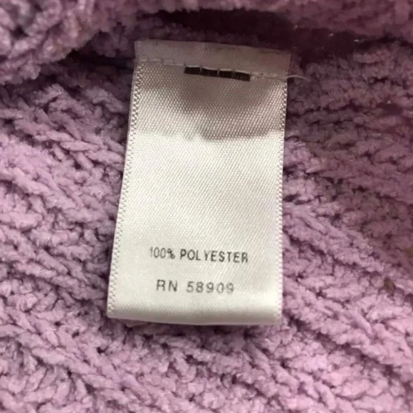 GB Girls Gianni Bini Lavender Knit Pullover Sweater 
Size XS 4 / 5 Extra… - Picture 12 of 12